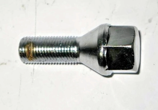 PARAFUSO RODA FIAT 147/UNO/PREMIO/FIORINO/TEMPRA/PALIO TODOS - 12X1.25X27 CHAVE 19 - CROMADO
