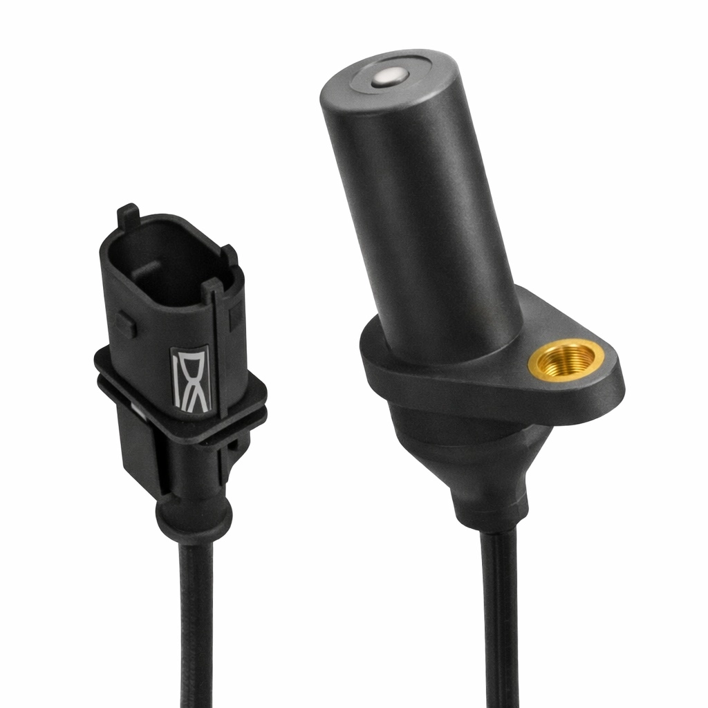 SENSOR ROTAÇÃO CONECTOR 2 PINOS COMPRIMENTO 65CM ROTACAO FIAT NOVO UNO 10/ PALIO/SIENA/STRADA 1.4 05/ DOBLO 1.3 16V