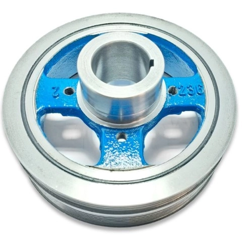 POLIA DO VIRABREQUIM GM S-10/BLAZER 2.5 96/00 - FORD RANGER 2.5/2.8 HS/HSD 98/06 - MB 310/312/