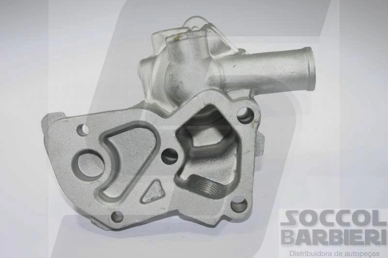 CARCAÇA VÁLVULA TERMOSTÁTICA ALUMÍNIO FIAT UNO/PREMIO/ELBA/FIORINO 84/ - 1 SAÍDA COM AR