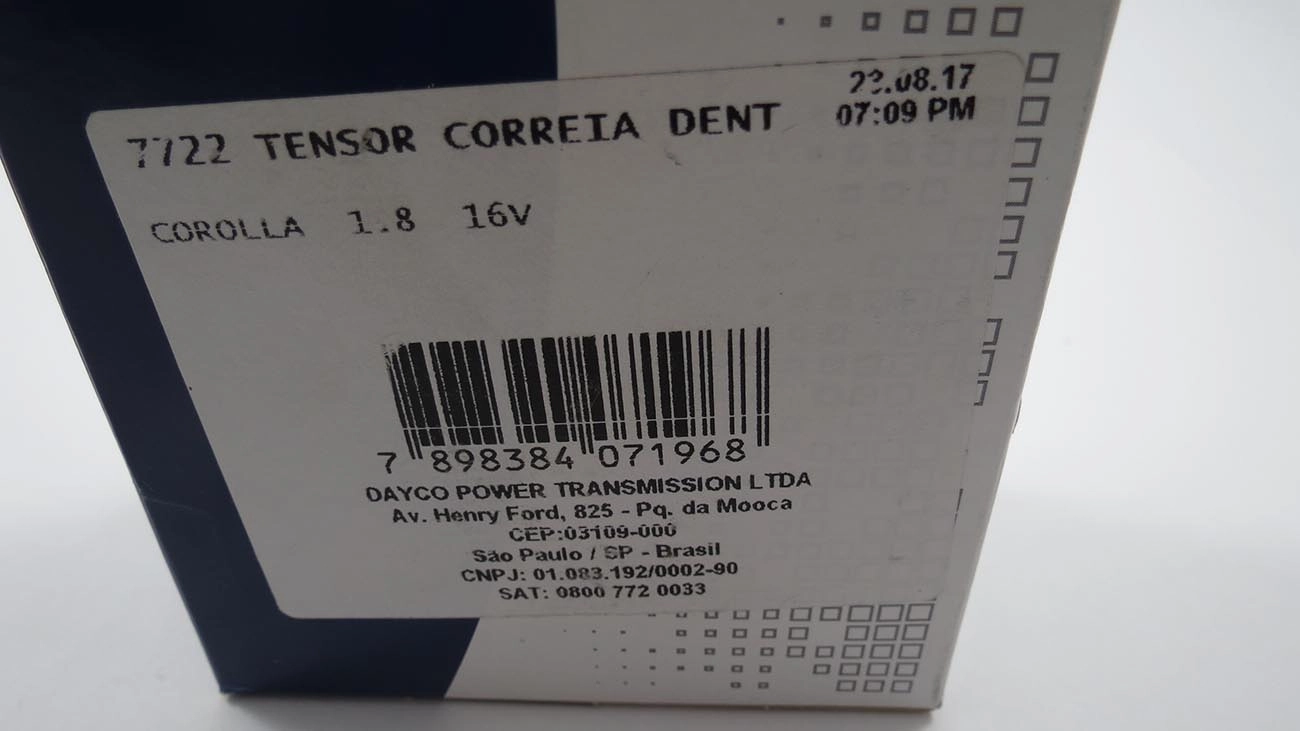 TENSOR CORREIA COMANDO TOYOTA COROLLA 1.8 16V 1992/2002