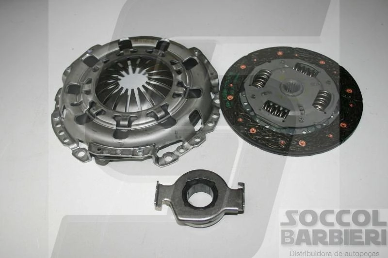 KIT DE EMBREAGEM - FIAT UNO/PREMIO/ELBA/FIORINO 1.5 91/06.94 - 1.6 /08.93 - 190MM