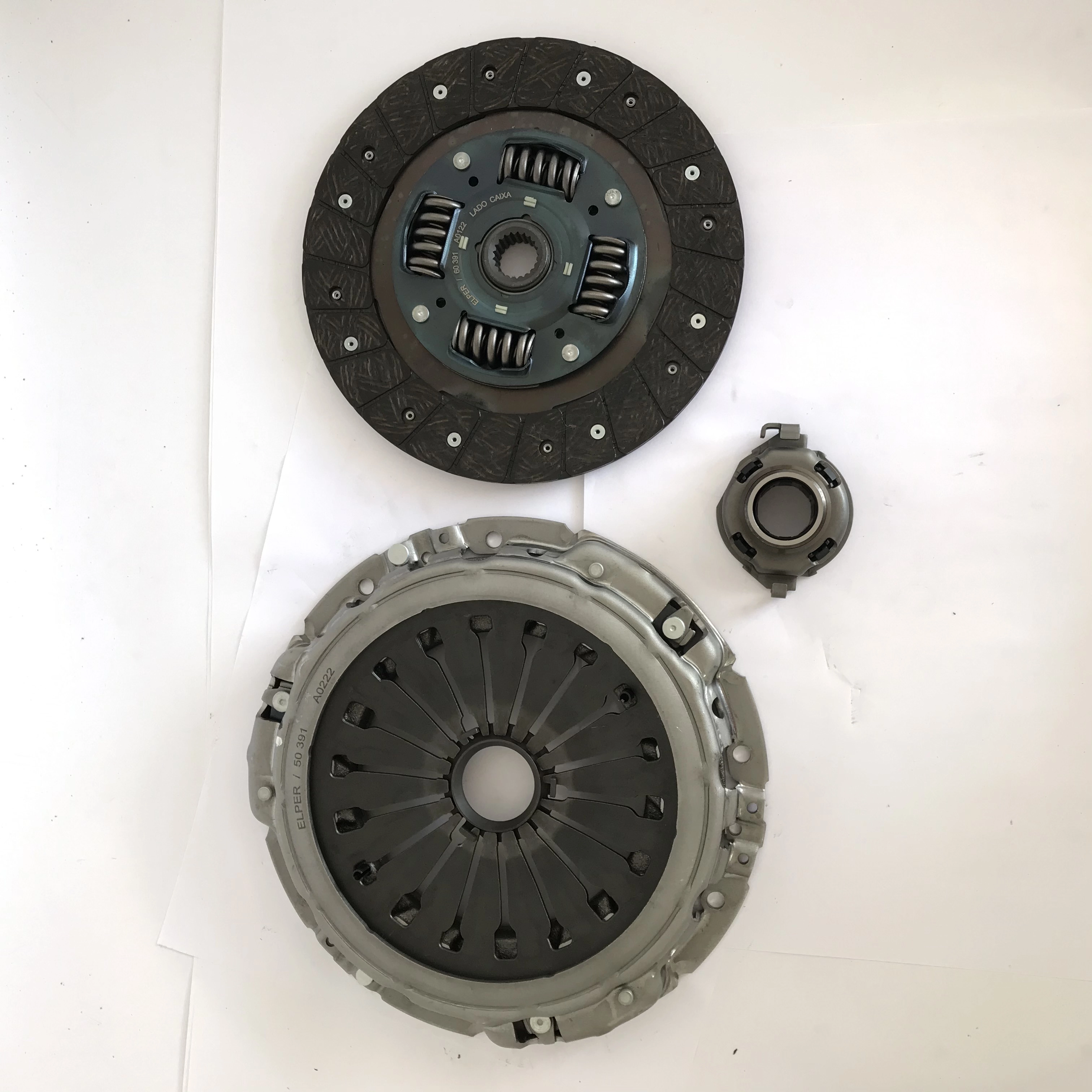 KIT DE EMBREAGEM FIAT DUCATO 2.3 16V 10/ - 2.5 98/ - 2.8 99/05 - BOXER 2.8 99/ CAMBIO MG - 233MM