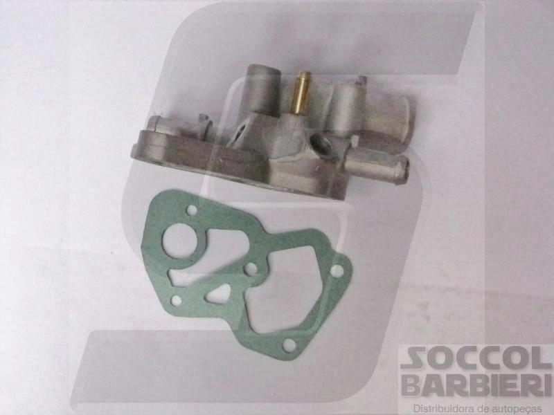 VALVULA TERMOSTATICA COM CARCAÇA COM AR QUENTE FIAT PALIO/SIENA/STRADA 1.0/1.5 - MOTOR FIASA