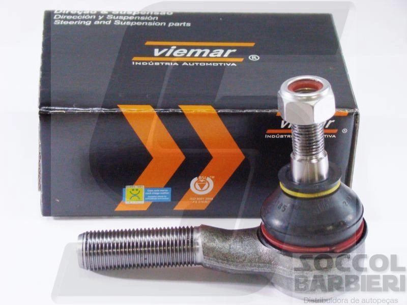 TERMINAL DIREÇÃO CURTO RETO ROSCA ESQUERDA M16X1,5 EXTERNO LD/LE MITSUBISHI L-200 92/08 HYUNDAI GALLOPER 97/99 TERRACAN 01/06