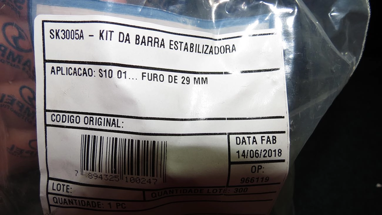 KIT ESTABILIZADOR GM S-10 2001/ - 29MM