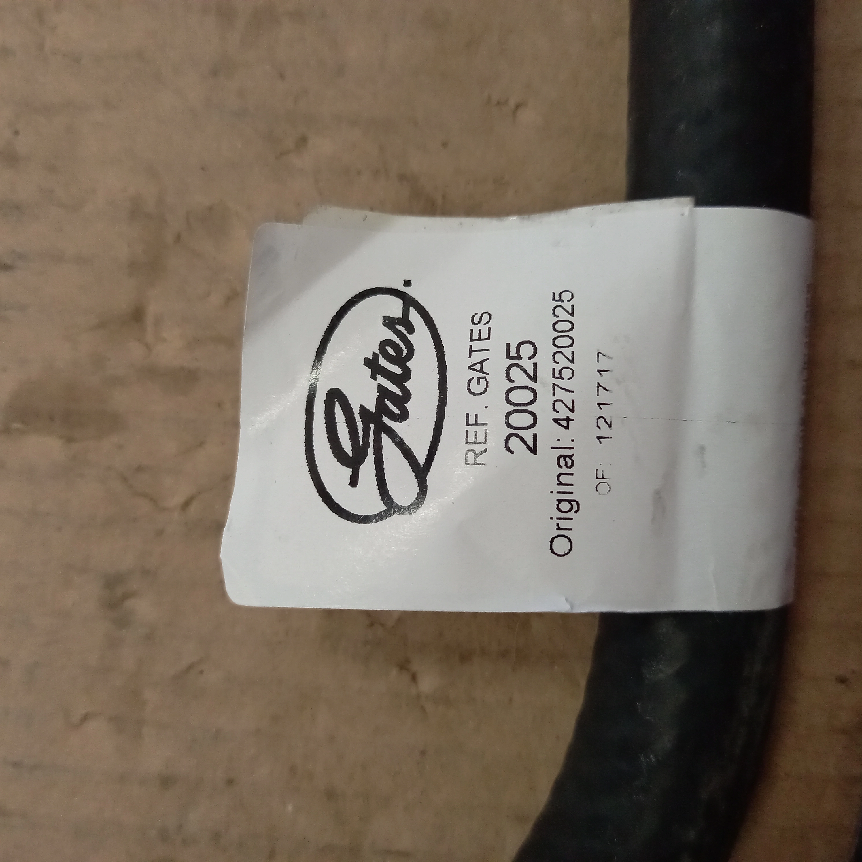 MANGUEIRA CABEÇOTE AO COLETOR ADMISSÃO VW PASSAT/VOYAGE/PARATI 81/85 CABECOTE