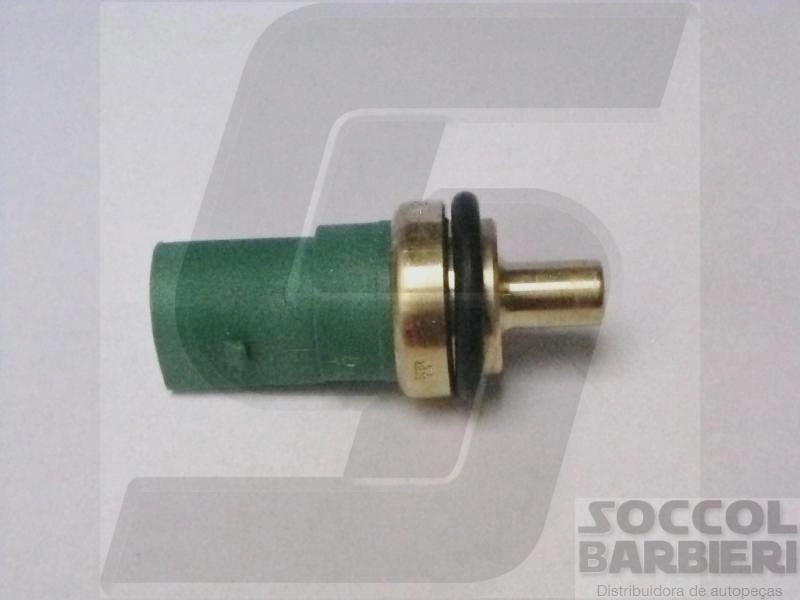 SENSOR TEMPERATURA/PLUG ELETRÔNICO ÁGUA INJEÇÃO ELETRÔNICA COR VERDE ENCAIXE ELETRONICO VW GOL/PARATI 1.0 2001/ GOLF/BORA 98/ FOX/POLO 2002/ KOMBI 1.4