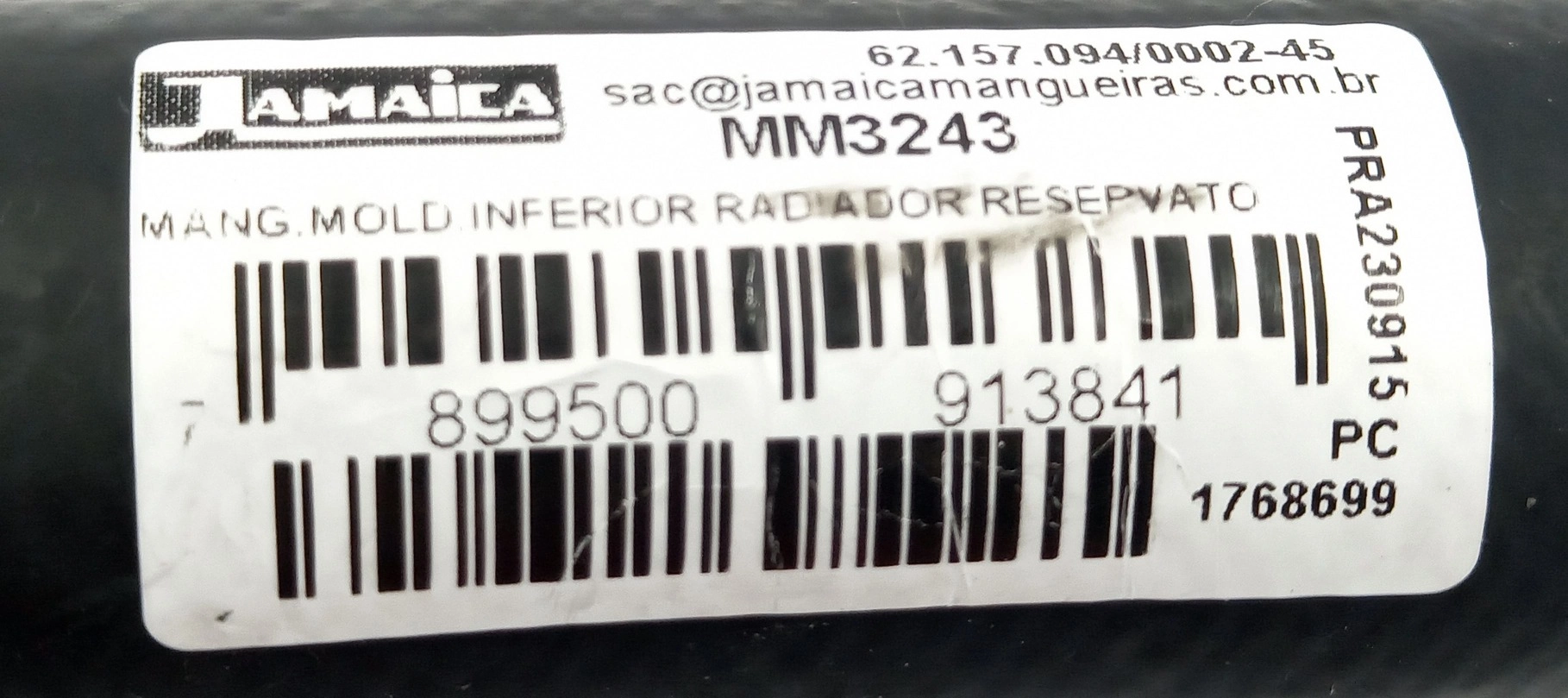 MANGUEIRA INFERIOR RADIADOR VW 13.190/14.220/15.190/16.170