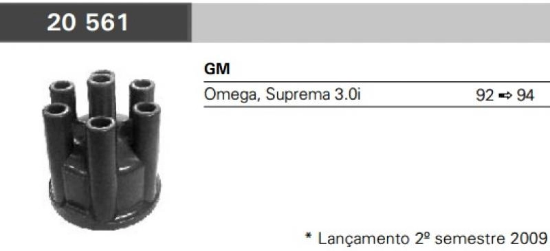 TAMPA DO DISTRIBUIDOR - GM OMEGA/SUPREMA 3.0 MPFI 92/94