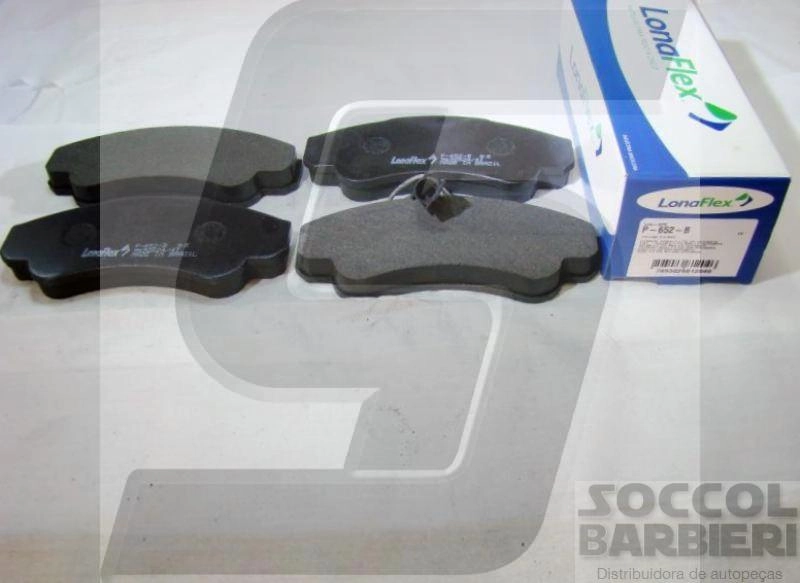 PASTILHA DE FREIO DIANTEIRA CITROEN JUMPER 01/ - FIAT DUCATO 05/ - PEUGEOT BOXER 02/ - COM ALARME