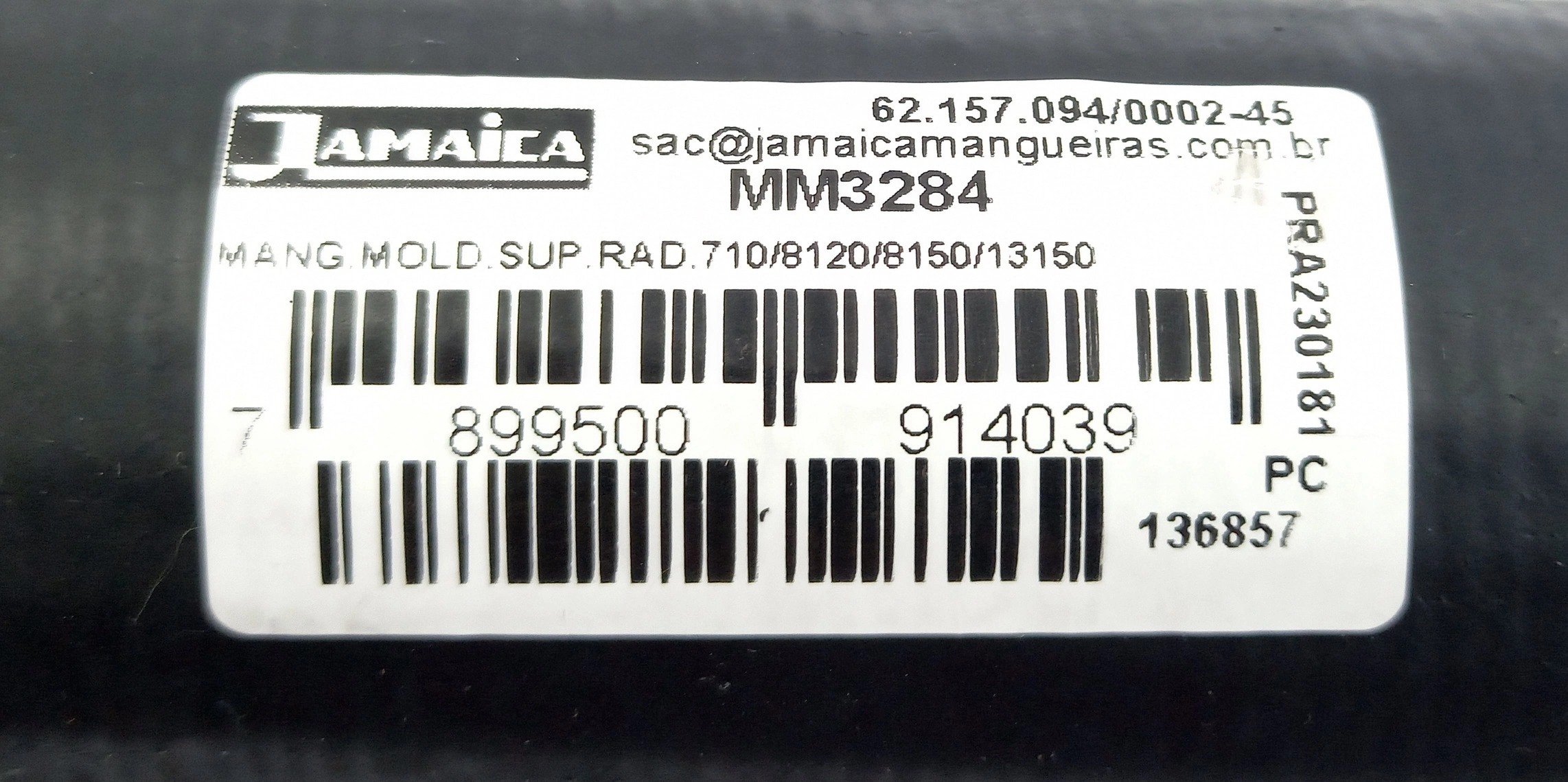 MANGUEIRA SUPERIOR RADIADOR VW 8.120/8.150/13.150 80/