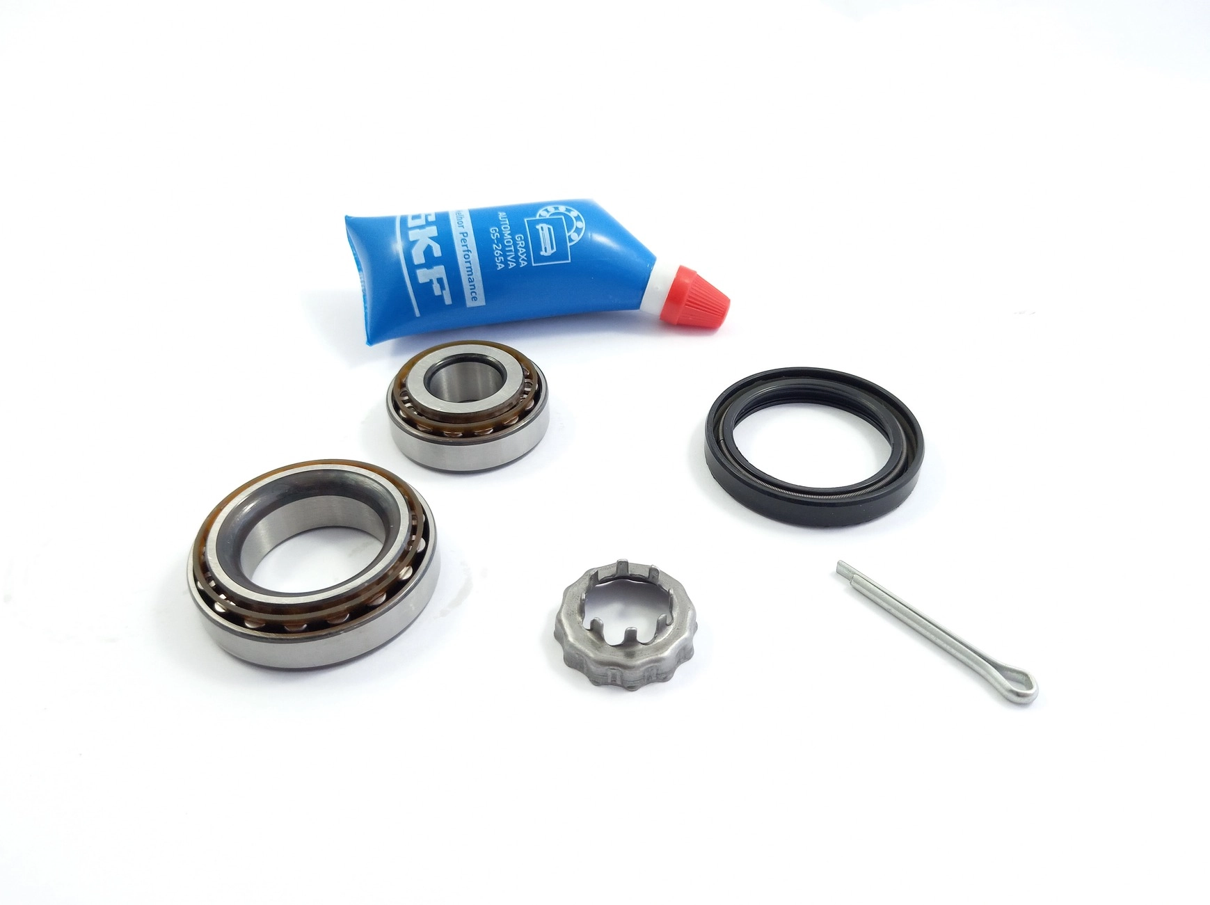 KIT ROLAMENTO CUBO RODA TRASEIRO FABRICADO BRASIL VW GOL/VOYAGE/PASSAT/PARATI/SAVEIRO/SANTANA