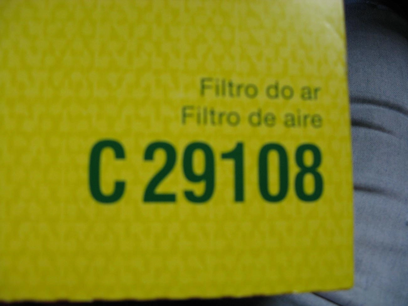 FILTRO AR VW GOL 1.0 95/96 16V 97/ 2.0 EFI