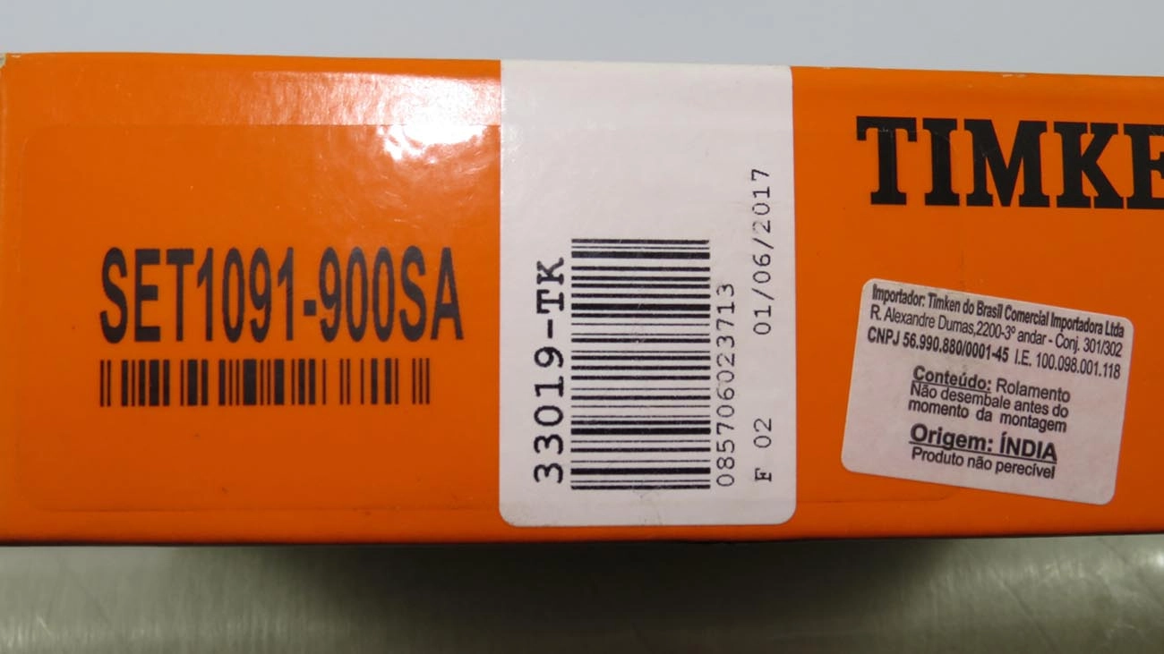 ROLAMENTO RODA TRASEIRO INTERNO EIXO AUXILIAR 95X145X39MM TRASEIRA MB 1513/1514/1516/2013/2016/2213/2216