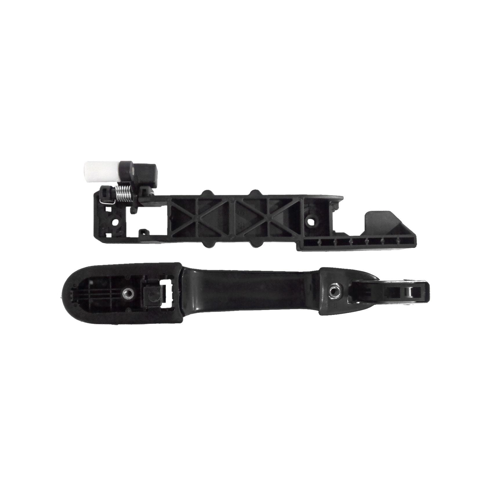 MAÇANETA EXTERNA PORTA TRASEIRA ESQUERDA HYUNDAI TUCSON 2.0/2.7 2006/2019 - COM BASE