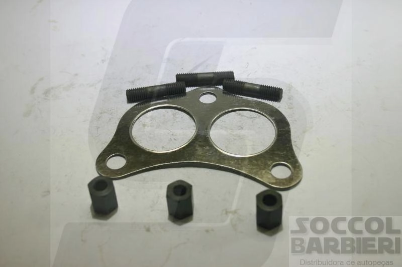 KIT JUNTA FLANGE SAÍDA ESCAPE/ESCAPAMENTO FORD CORCEL/BELINA/DEL REY /83