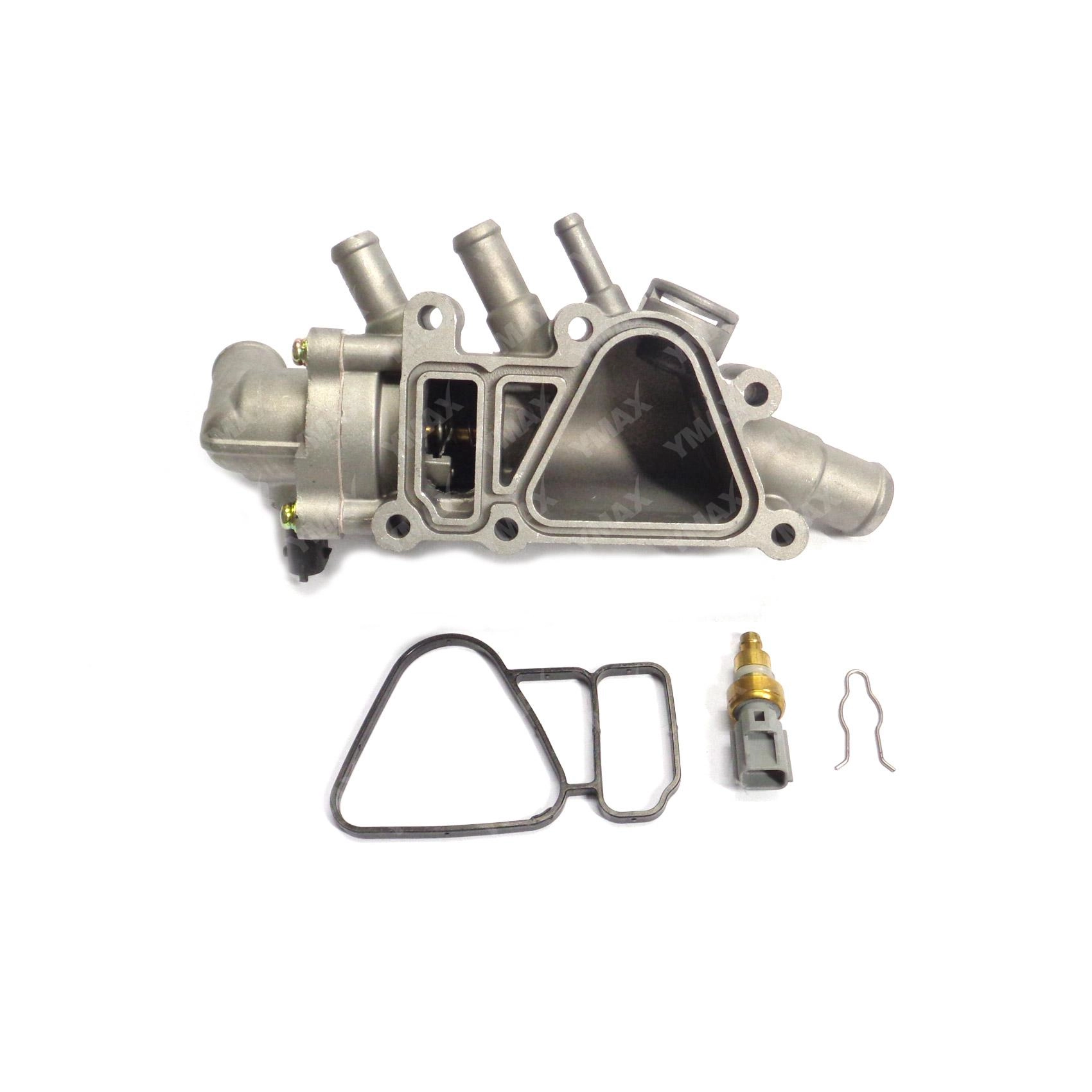 CARCACA ALUMINIO COM VALVULA TERMOSTATICA FORD ECOSPORT 1.6 8V 06/12 - FIESTA/KA 1.6 8V 05/