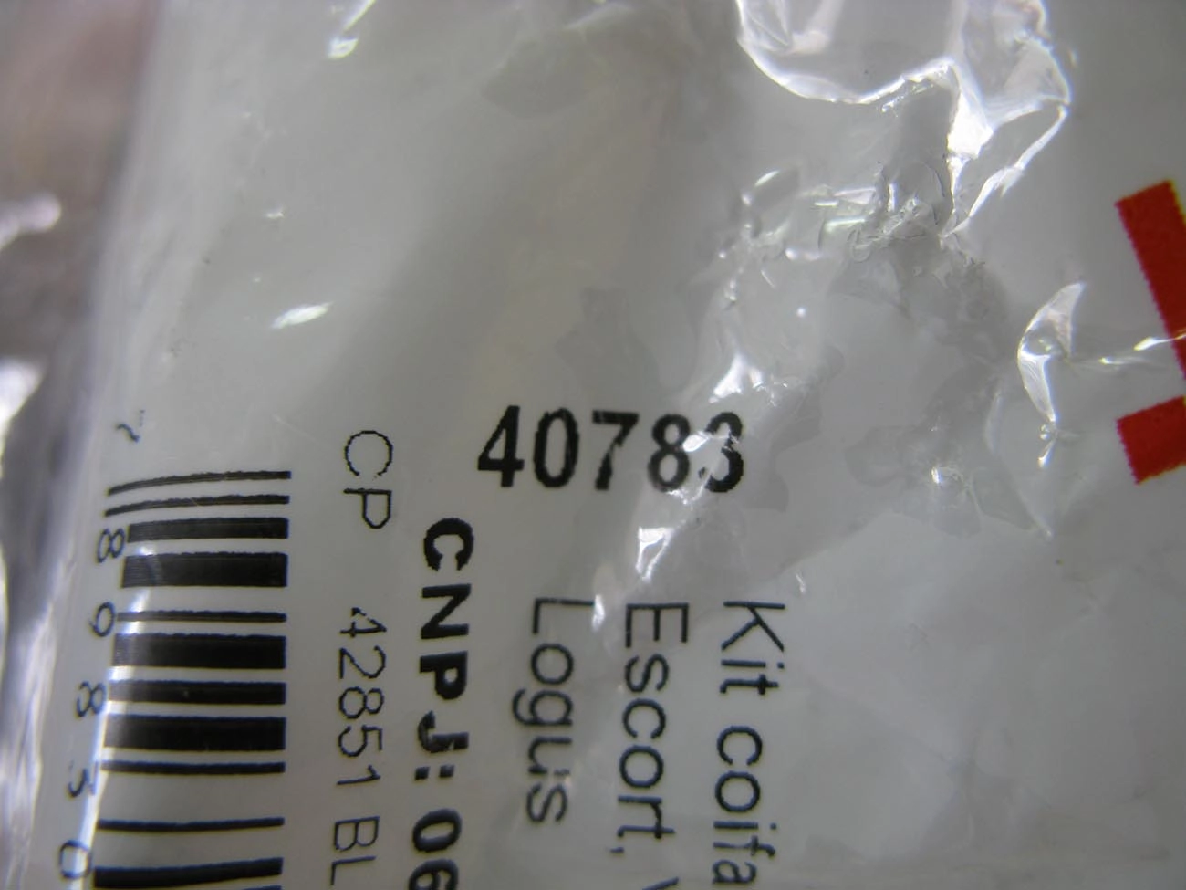 KIT REPARO COIFA HOMOCINÉTICA LADO RODA FORD ESCORT/VERONA 93/ VW APOLLO 90/92 LOGUS 22X81X84MM