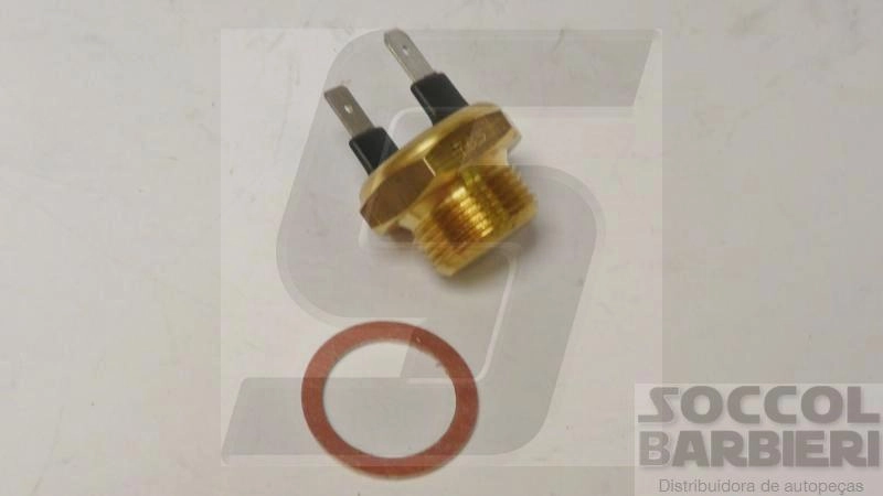 INTERRUPTOR TÉRMICO RADIADOR OPCIONAL PARA ACIONAMENTO VENTILADOR FIAT/FORD/GM/VW GASOLINA/ALCOOL