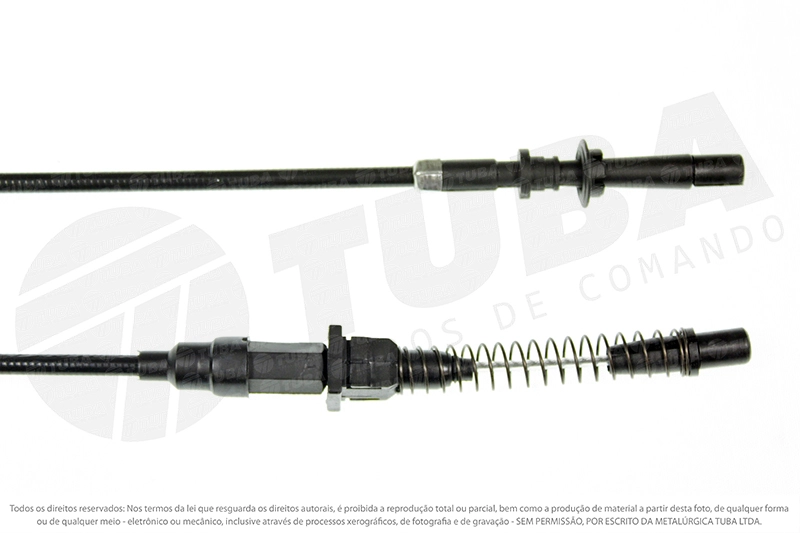 CABO ACELERADOR FORD CORCEL II/BELINA II/DEL REY/PAMPA - S/AC 83/89 1095MM