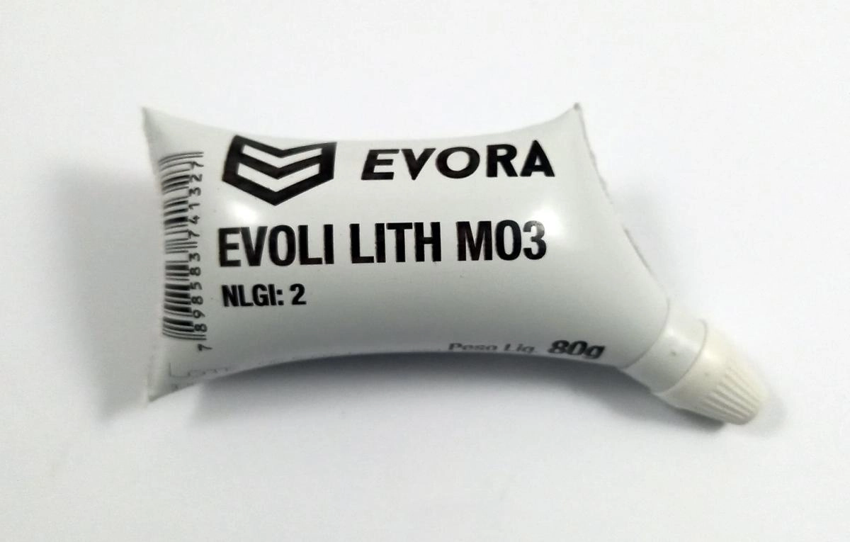 GRAXA HOMOCINÉTICA DE USO GERAL EVORA GRAXA LITH MO3 - NLGI 2 - SACHE BICO 80G