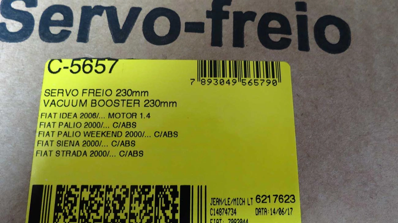 SERVO FREIO 230MM FIAT PALIO/WEEKEND/SIENA/STRADA 2000/ C/ABS