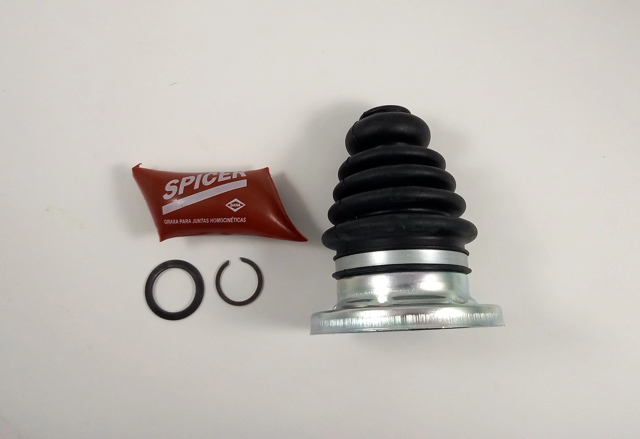 KIT REPARO HOMOCINÉTICA LADO CÂMBIO COM FLANGE VW GOL/PARATI 2.0 8V 95/ - SANTANA/QUANTUM 91/ 25X132