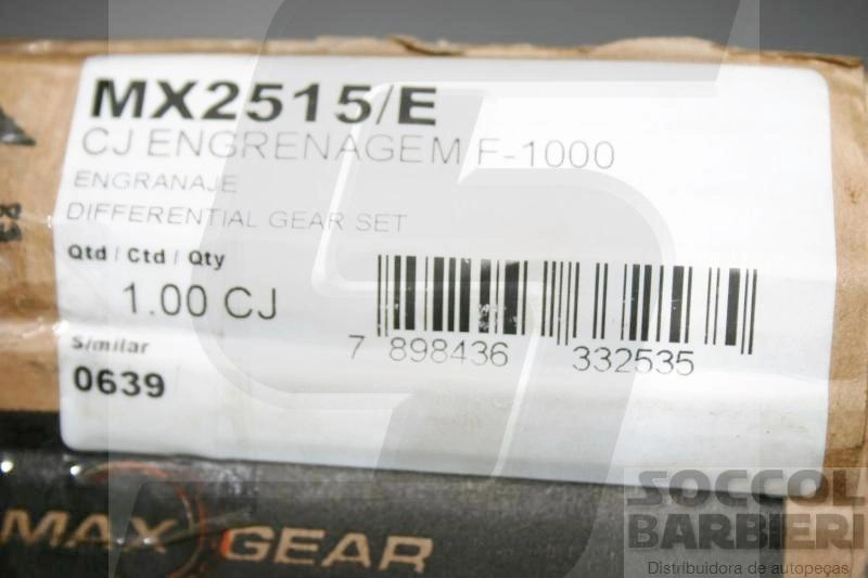 KIT REPARO DIFERENCIAL/CAIXA SATÉLITE ANTIDERRAPANTE EIXO M46 FORD F-1000 91/98 GM BLAZER 96/97 SILVERADO 97/99 SPRINTER