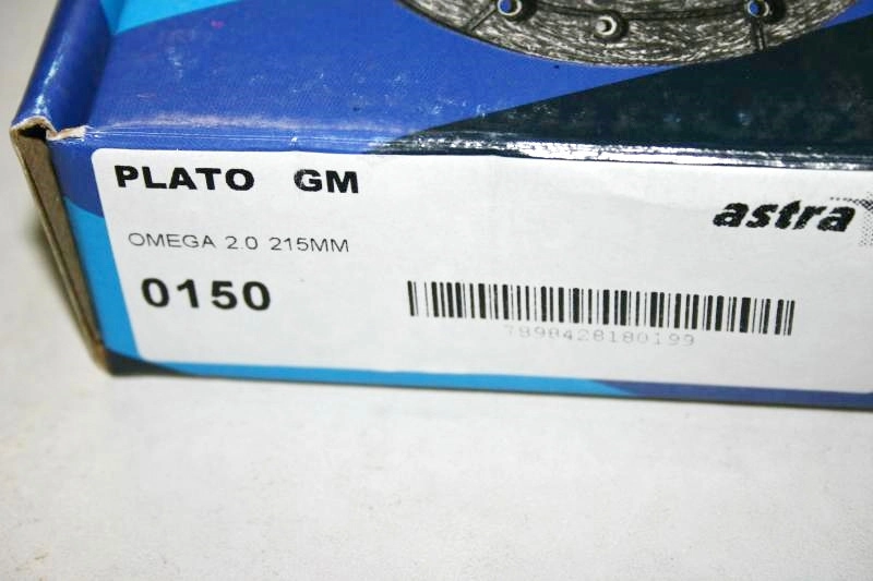 PLATO EMBREAGEM GM OMEGA/SUPREMA 2.0/2.2 - 215MM
