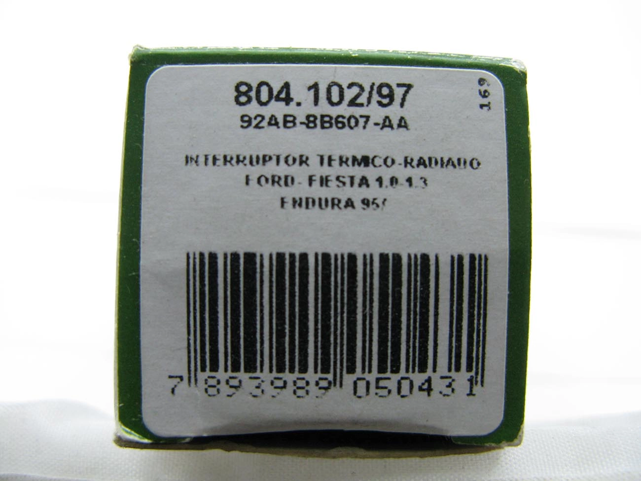INTERRUPTOR TÉRMICO DO RADIADOR - FORD FIESTA/KA/COURIER 1.0/1.3 96/99 - ENDURA
