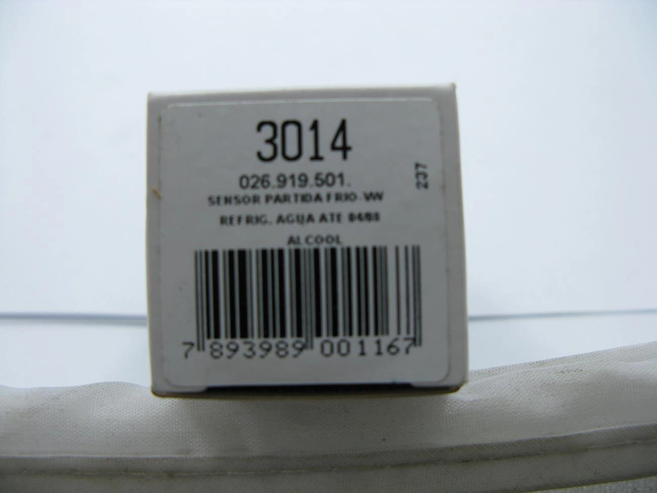 SENSOR DE TEMPERATURA - PARTIDA A FRIO - VW GOL/VOYAGE/PARATI/PASSAT/SAVEIRO/SANTANA /04.88 - AP