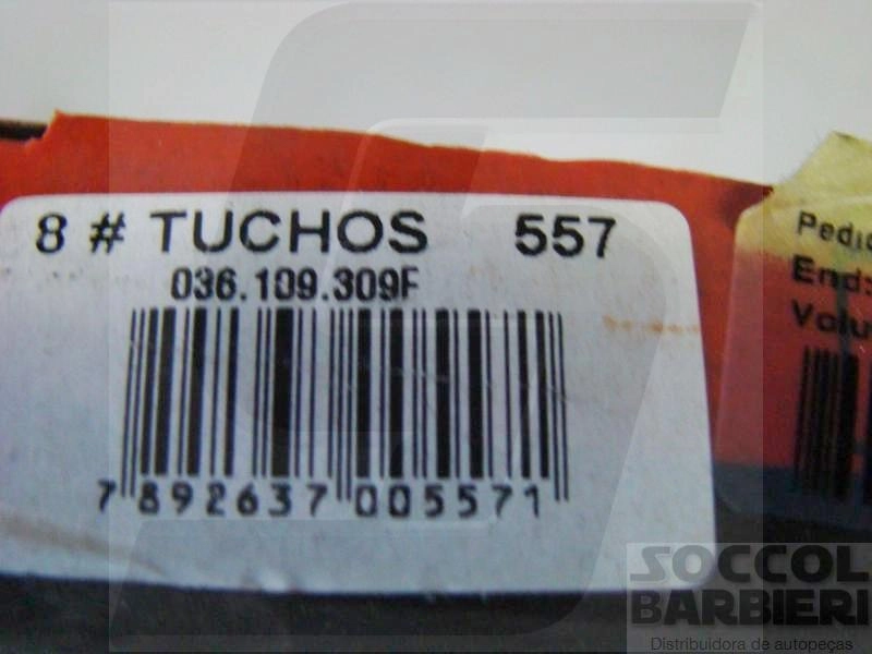 TUCHO DE VALVULAS HIDRAULICO VW GOL/TI 1.0 97/ MI 16V E TURBO - 16 VALVULAS