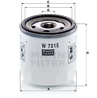 FILTRO OLEO FORD FOCUS 2.0 13/ ECOSPORT 2.0 12/ FUSION 2.0/2.5 09/ RANGER 2.5 12/ - EVOQUE 2.0 11/