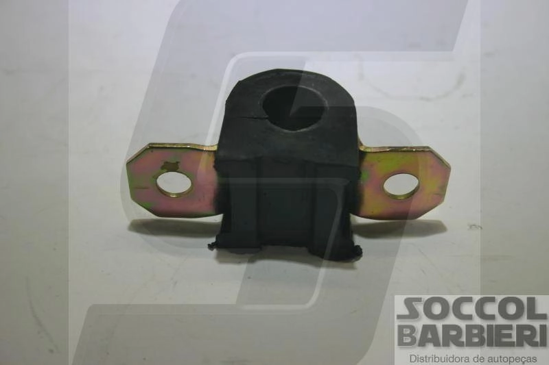 KIT BUCHA CENTRAL ESTABILIZADOR FIAT FIORINO 1991/1994 - FURO 19MM COM ABRACADEIRA PARA UM LADO