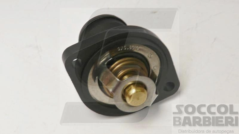 VÁLVULA TERMOSTÁTICA COM FLANGE PLÁSTICO VALVULA TERMOSTATICA PLASTICO RETO PEUGEOT 206 1.4/1.6 8/16V 99/