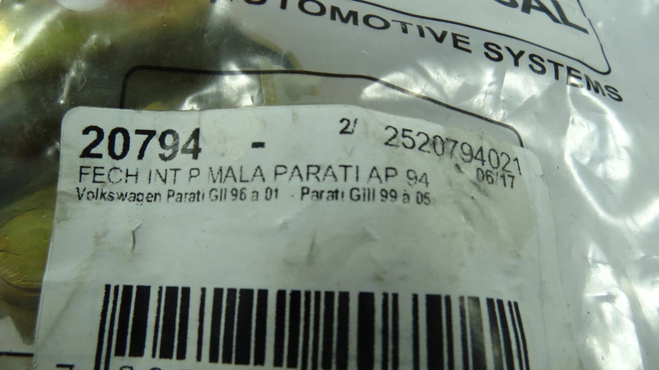 FECHADURA PORTA MALAS VW PARATI 95/ - GERACAO II