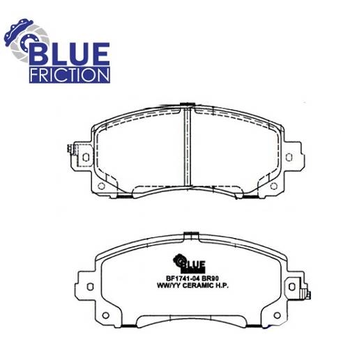 PASTILHA DE FREIO DIANTEIRA SUBARU FORESTER 2018/ - XV 2017/