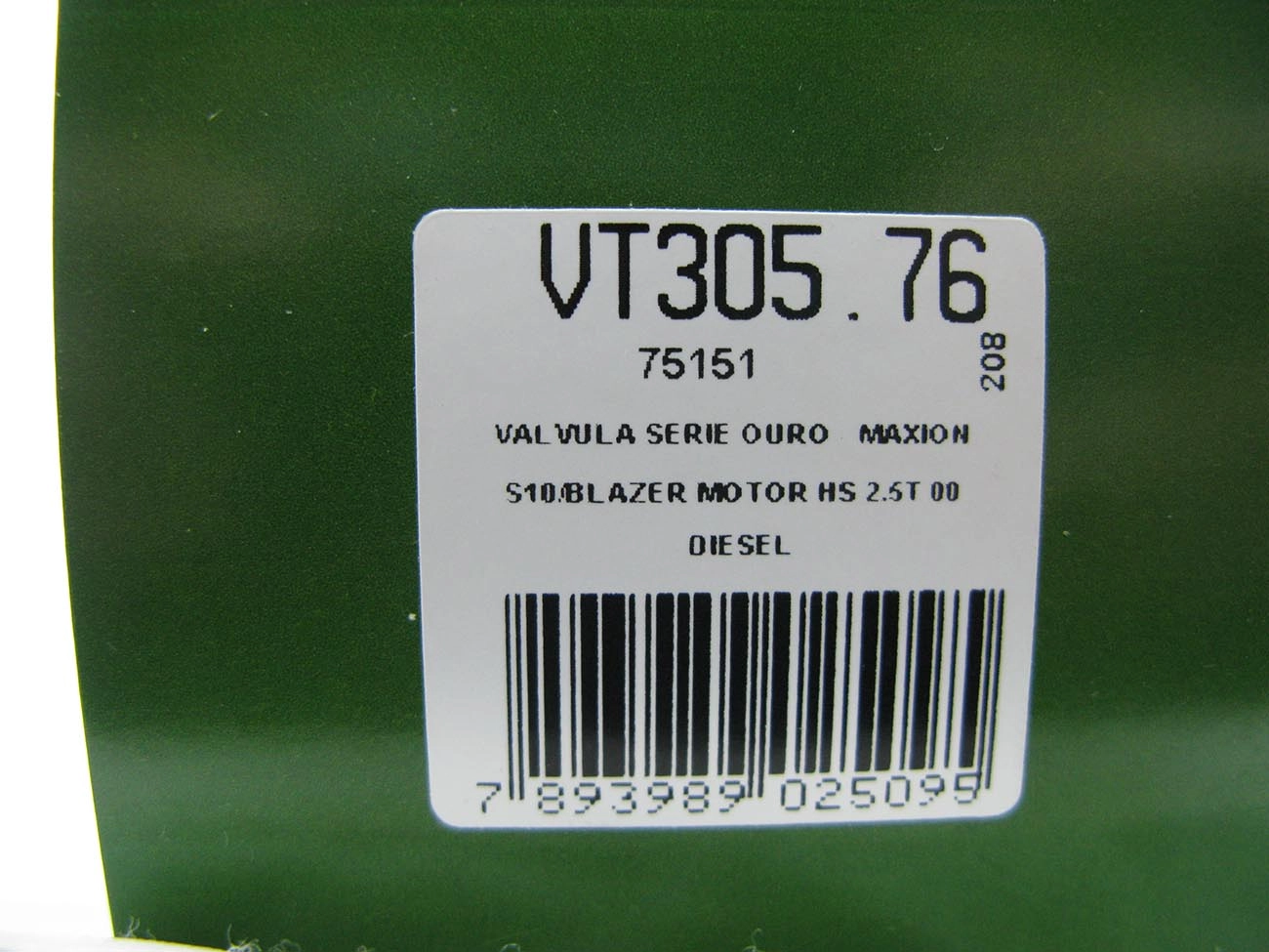 VALVULA TERMOSTATICA GM S-10/BLAZER 2.5 - FORD RANGER 2.5 - MAXION - SERIE OURO