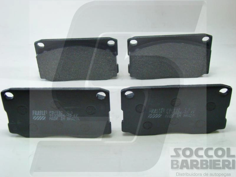 PASTILHA FREIO RODA DIANTEIRA FORD F-4000 85/98 AGRALE VOLARE