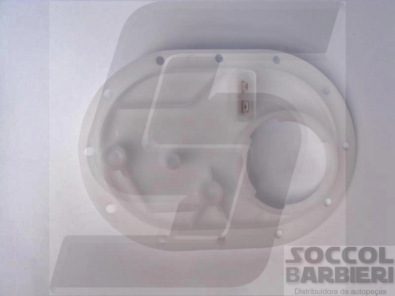 FLANGE BOMBA COMBUSTIVEL FIAT UNO 1.0 94/99 - 12 FUROS ENGATE MANGUEIRA