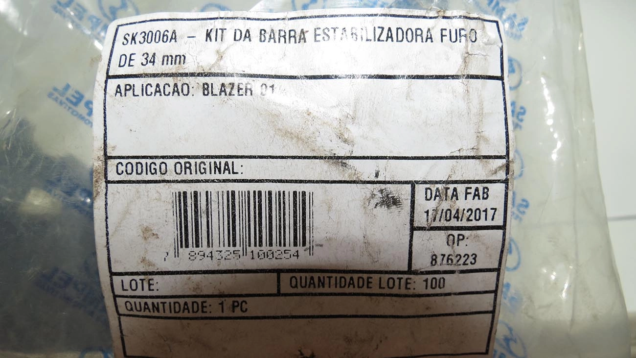 KIT ESTABILIZADOR GM BLAZER 2001/ - 34MM