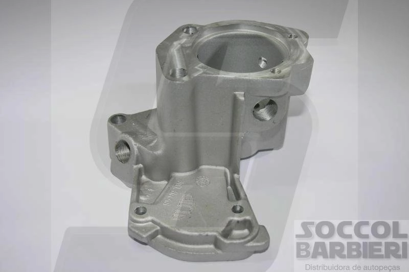 CARCACA VALVULA TERMOSTATICA - FIAT UNO/PREMIO/ELBA/FIORINO 84/ - 2 SAIDAS C/AR
