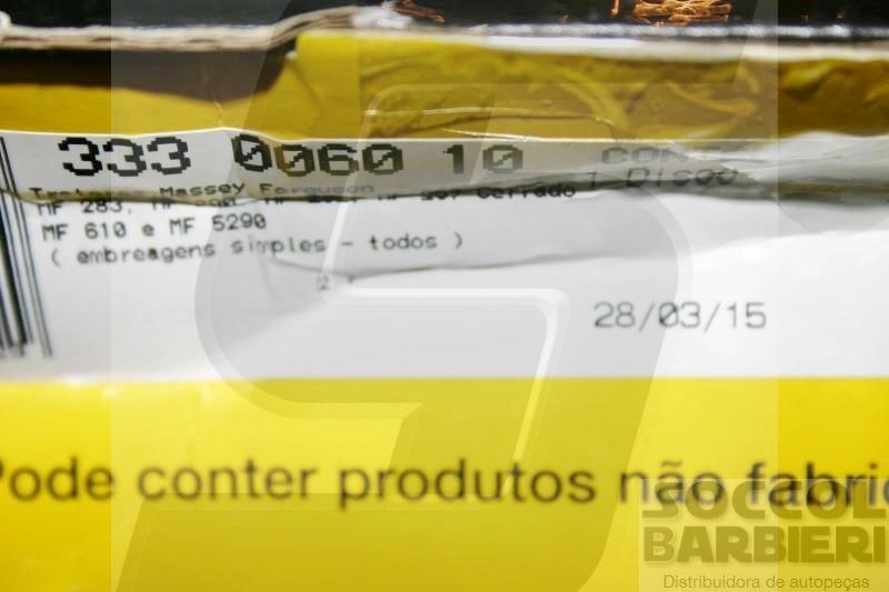 DISCO DE EMBREAGEM EXTERNO AGCO MF 290/292/297/610/5275/5285/5290 83/ - 330MM 21 ESTRIAS