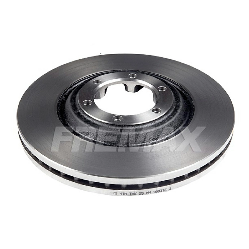 DISCO DE FREIO DIANTEIRO GM NOVA S-10 12/16 - TRAILBLAZER 13/16 - VENTILADO 300MM 6 FUROS