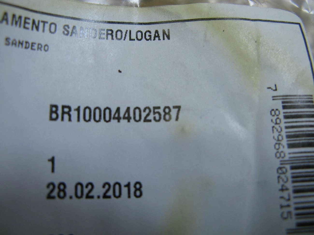 COXIM AMORTECEDOR DIANTEIRO COM ROLAMENTO LOGAN/SANDERO 07/18 - DUSTER 11/18 - CAPTUR 17/ - OROCH