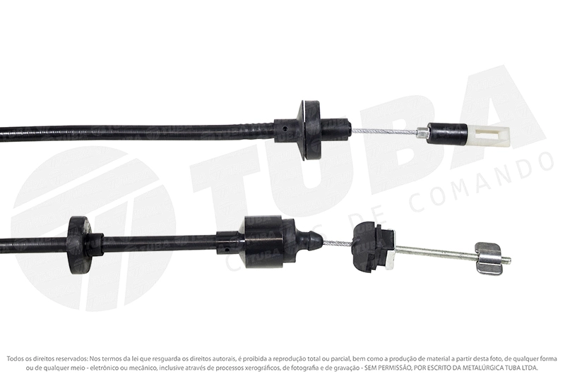 CABO EMBREAGEM VW GOL/PARATI 1.0 MI - MOTOR AT 97/ 865
