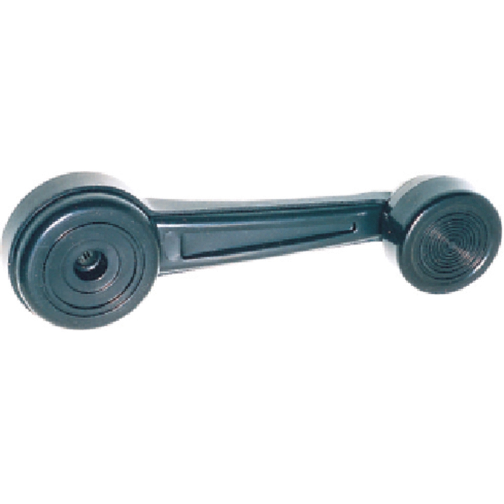 MANIVELA VIDRO FORD CORCEL/BELINA/DEL REY/PAMPA/F-100/1000/4000 - PRETA PLASTICO