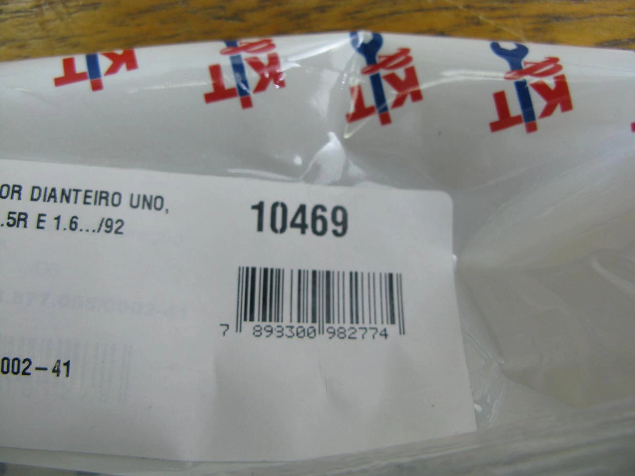 KIT AMORTECEDOR SUSPENSÃO DIANTEIRA FIAT UNO R/PREMIO 1.6/1.5 1988/1992 ELBA DIANTEIRO