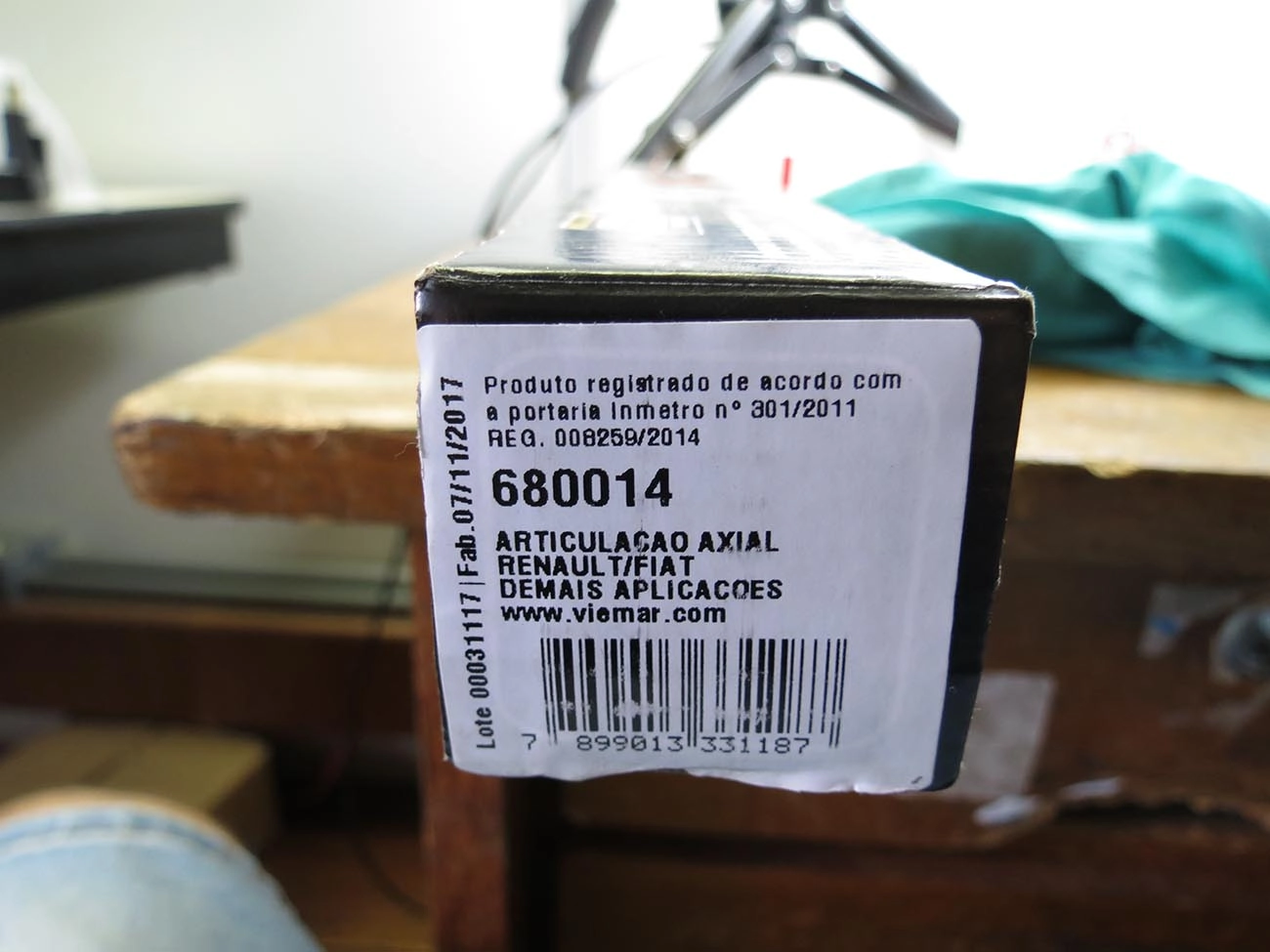 ARTICULAÇÃO/BARRA AXIAL DIREÇÃO HIDRÁULICA FIAT TEMPRA 92/94 - RENAULT CLIO II 99/22